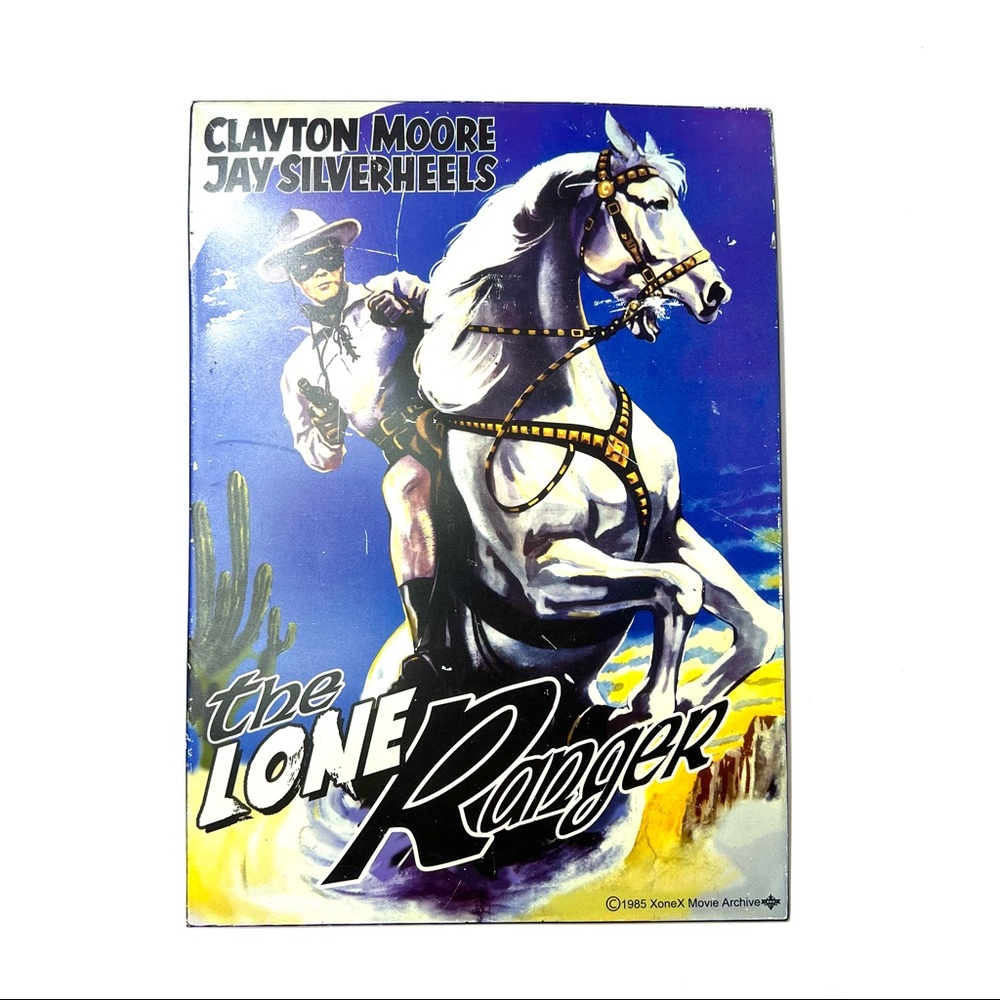 The Lone Ranger Vintage Hollywood Movie Poster Metal Sign
